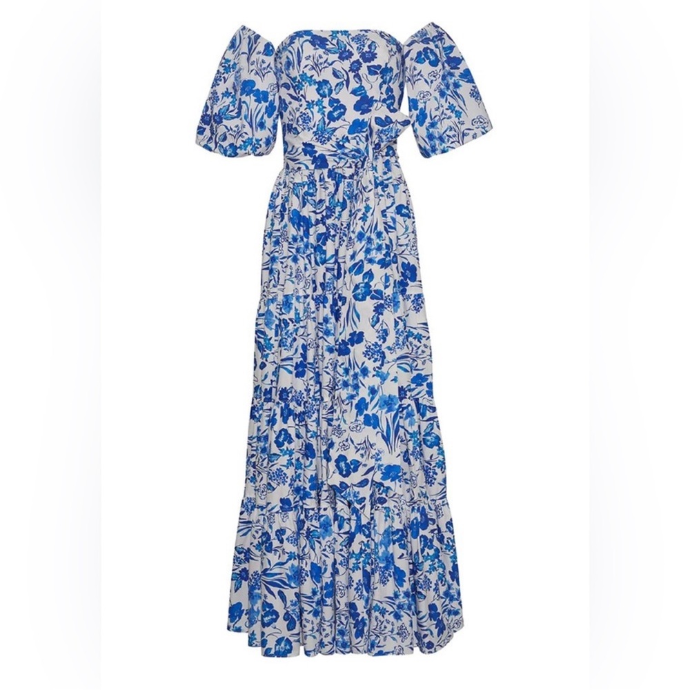 Cara Cara Wethersfield Floral Off-the-Shoulder Dress Size 8